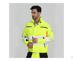 High Visibility Reflective Antistatic Security Workman Jacket