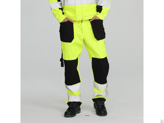 Multi Pocket Flame Retardant Anti Static Safety Work Pants