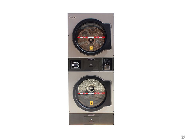 Non Coin Operated Stacked Dryer 15kg