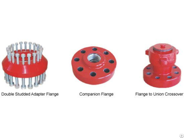 Crossover X Over Flanges With Nuts And Bolts