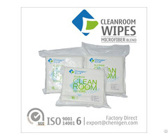 Soft Texture Polyester Nylon Microfiber Blend Cleanroom Wipes