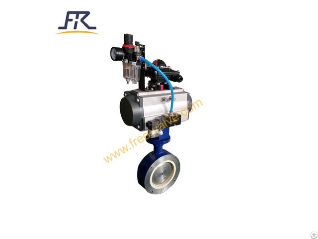 Pneumatic Ceramic Butterfly Valve