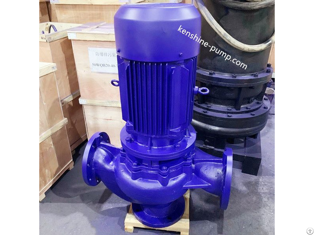 Gw Pipeline Sewage Drainage Vertical Pump