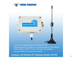 Iot103 Wireless Modbus Mqtt Analog Input Iot Sensor For 4 20ma