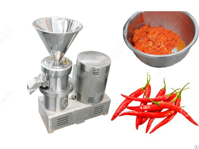 Chili Paste Grinding Machine Industrial Hot Sauce Processing
