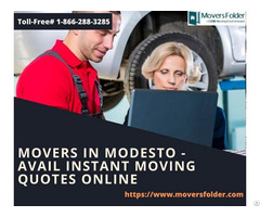 Movers In Modesto Avail Instant Moving Quotes Online