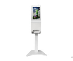 Thermal Camera Temperature Digital Signage Hand Sanitizer Stations On Lcd Kiosk Display
