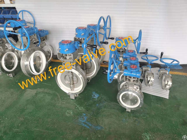 Worm Gear Operated Ceramic Lined Butterfly Valve