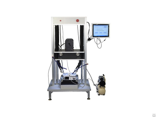 Automatic Diamond Wire Saw Machine For Cutting Polymer Materials