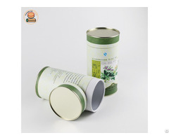 High Quality Canister Caddy Double Layers Paper Tube For Tea