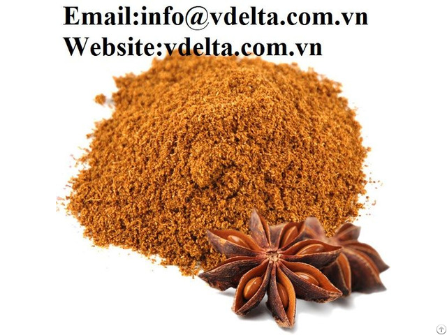 Natural Star Anise Powder From Viet Nam