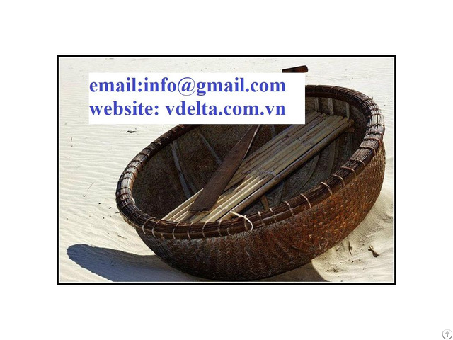 Basket Boat From Vietnam