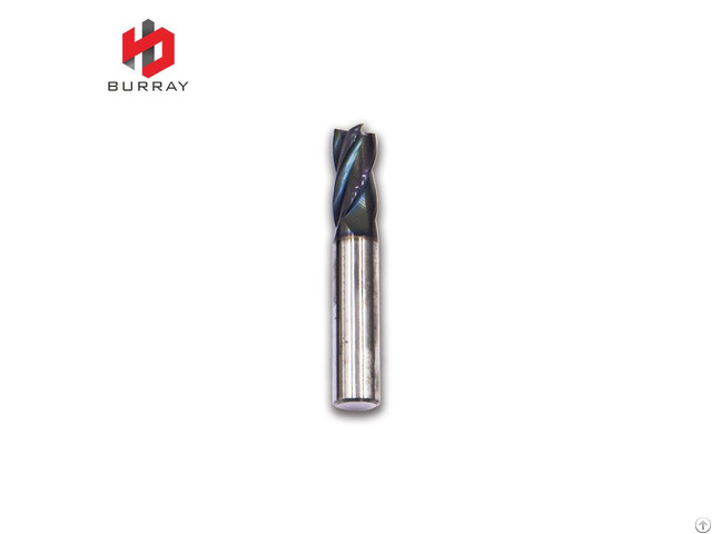 Four Flute Standard Length Carbide Stainless Steel Drill End Mill