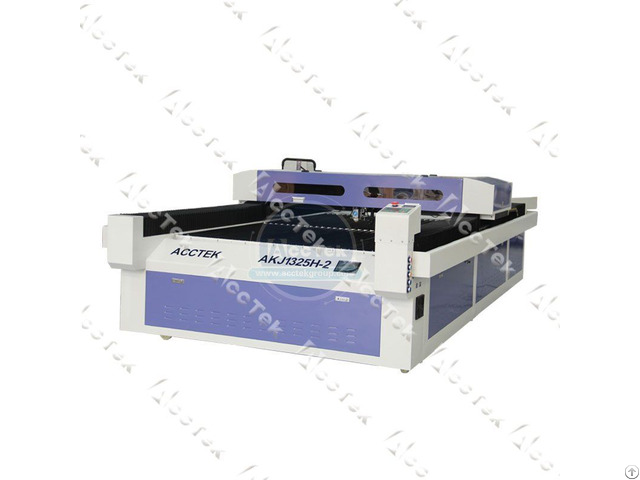 Cheap Hot Sale Akj1325h 2 With Double Heads Cnc Laser Cutting Machine