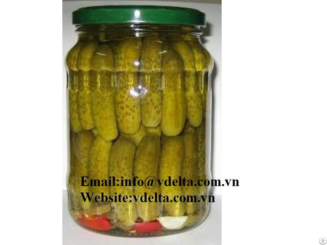 High Quality Pickled Cucumbers From Viet Nam