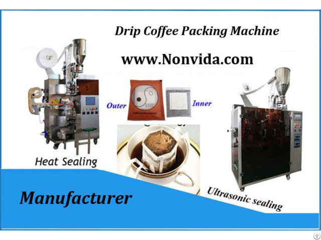 Hanging Ear Drip Coffee Bag Packaging Machine From Nonvida Manufacturers And Suppliers