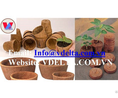 High Quality Coconut Coir Pots From Viet Nam