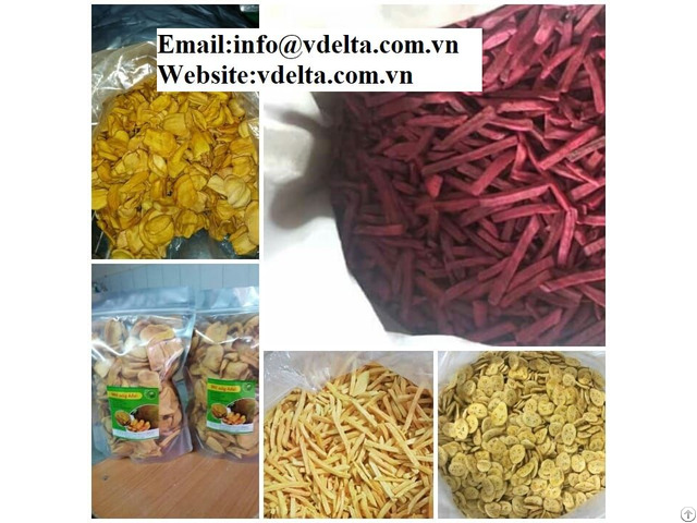 Vegetable Crispy Chips Dried Healthy Fruit Snack