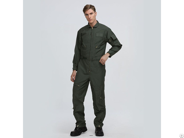 Fireproof And Antistatic Coveralls With Pockets