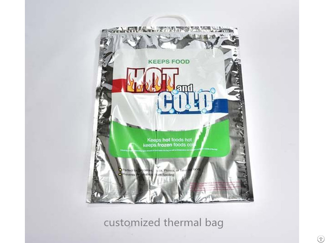 Isothermal Bag With Plastic Handle