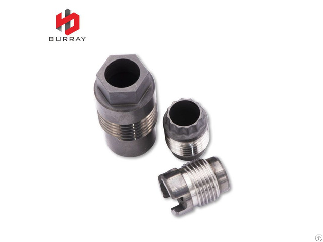 Cemented Carbide Sandblasting Lotus Sand Blasting Rotary Thread Nozzle