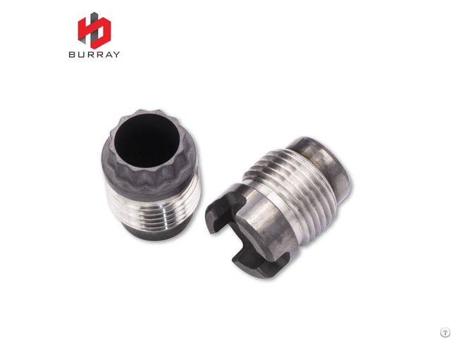 Factory Pdc Plumblossom Teeth Wrench Series Drilling Bit Thread Nozzle