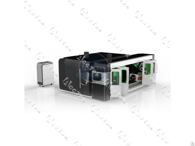 Fully Enclosed Optical Fiber Laser Cutting Machine