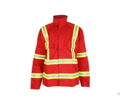 Anti Fire Jacket For Men With Reflective Tape