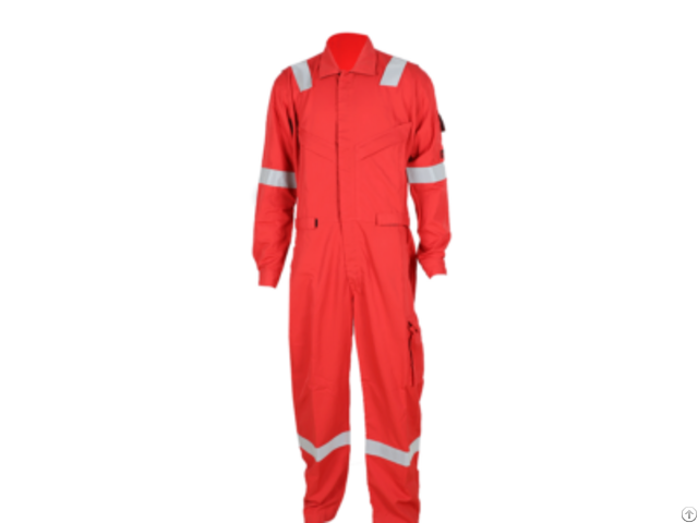 Cotton Fireproof Coverall For Working Outdoors