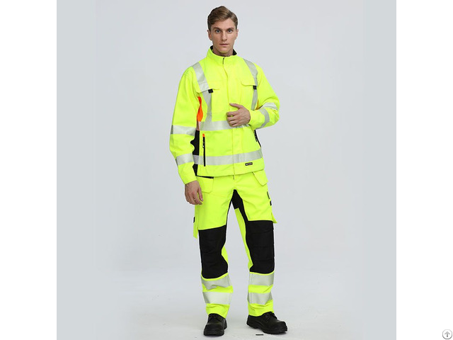 High Visibility Reflective Safety Construction Workwear Suit