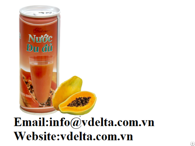 Viet Nam High Quality Canned Papaya Juice
