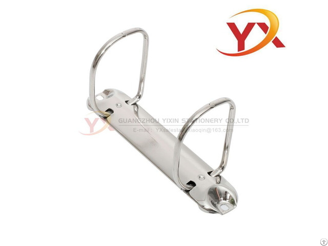 Yixin 2 Holes Square Ring Binder Clip For Pp Plastic Folder