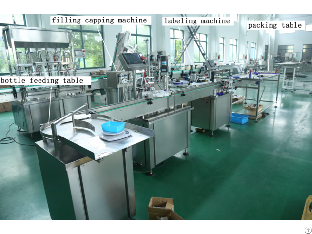 Automatic Cbd Oil Filling Capping Machine