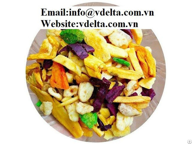 Viet Nam High Quality Dried Mixed Fruit Chips