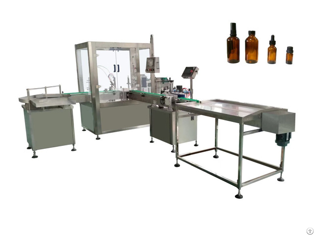 Filling Type High Quality Automatic E Liquid Bottling Plant