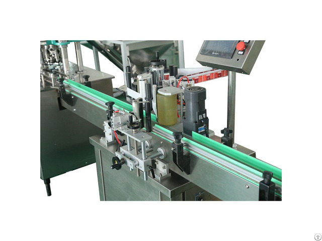 Round Bottle Sticker Labeling Machine