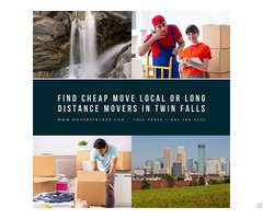 Find Cheap Move Local Or Long Distance Movers In Twin Falls