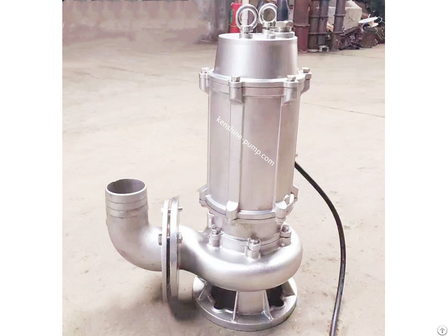 Wqp Stainless Steel Wastewater Pump