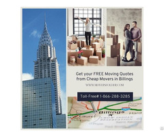 Get Your Free Moving Quotes From Cheap Movers In Billings