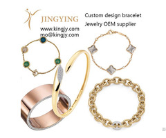 Custom Oem 925 Silver Bracelet Bangles Jewelry