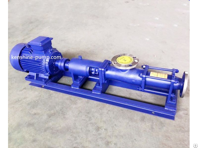 G Single Screw Eccentric Rotor Pump