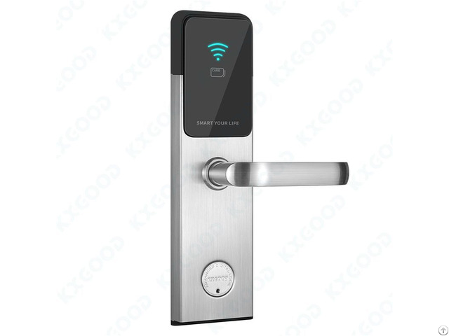 Rfid Hotel Apartment Smart Safe Card Front Door Lock Kxg H1