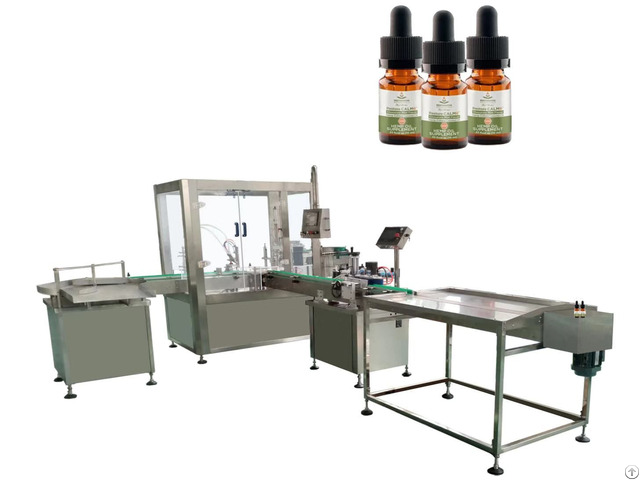 China Manufacturer Vial Bottle Spectrum Oil Filling Capping Machine