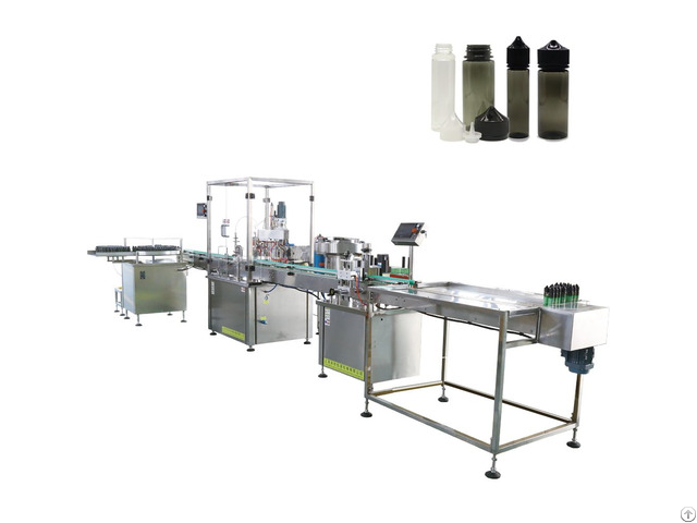 Premium Quality Tincture Filling Capping Machine Small Filler