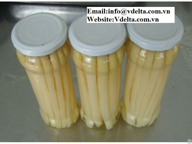 Peeled Canned Asparagus From Viet Nam