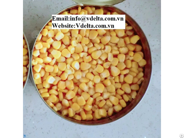 High Quality Canned Corn Vietnam