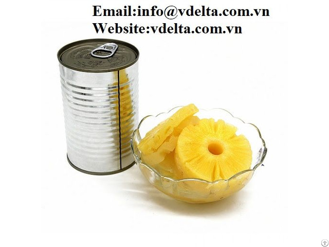 Vietnamese Pineapple Canned Slices