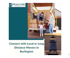 Connect With Local Or Long Distance Movers In Burlington