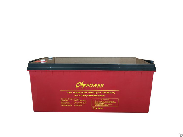 Cspower 12v 200ah 120ah 150ah Maintenance Free Long Life Deep Cycle Gel Battery For Solar