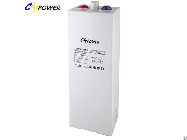 Cspower Opzv 2v 600ah Gel Tubular Battery For Super Power System